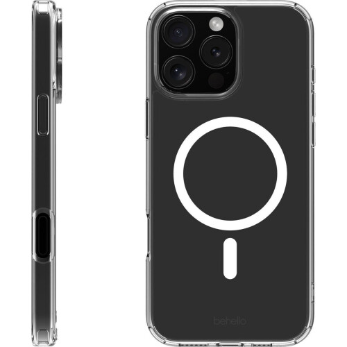 BeHello iPhone 16 Pro Max - MagSafe Hoesje - Transparant Tweedehands