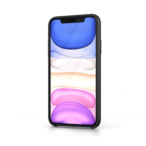 BeHello iPhone 11 Liquid Silicone Case Zwart Tweedehands