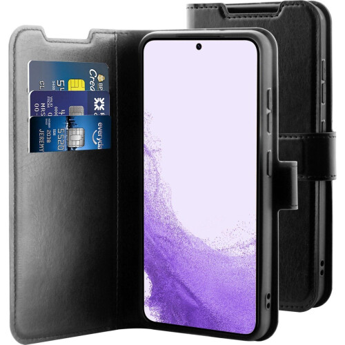 BeHello Samsung Galaxy S23 - Gel Wallet Hoesje - Dubbele bescherming - Zwart Tweedehands