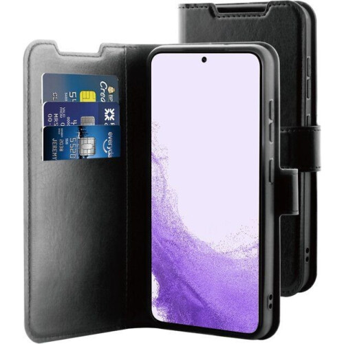 BeHello Samsung Galaxy S24+ - Bookcover Hoes - 3 Kaarten - Zwart Tweedehands