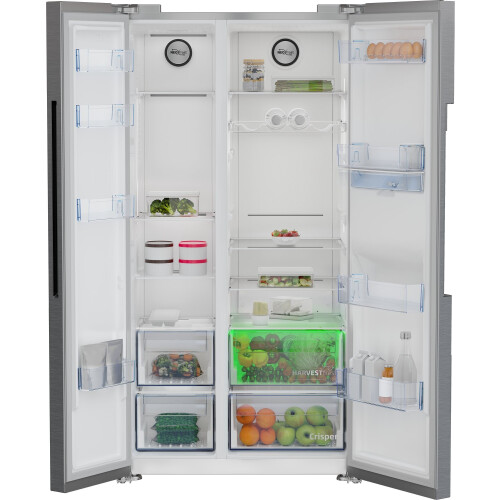 Beko Asd2442vps | Amerikaanse Koelkast – 576l Harvestfresh™ & Neofrost™ Waterdispenser | Nieuw (outlet)