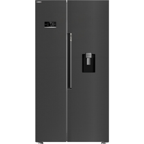 Beko Asd2442vpz - Amerikaanse Koelkast - 179 Cm - 576l - No Frost - Zwart Rvs | Nieuw (outlet) Tweedehands