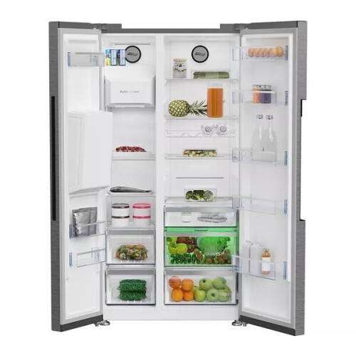 Beko Asp352vpx - Amerikaanse Koelkast - 179 Cm - 571l - Neo-frost Met Water- & Ijsdispenser | Nieuw (outlet)