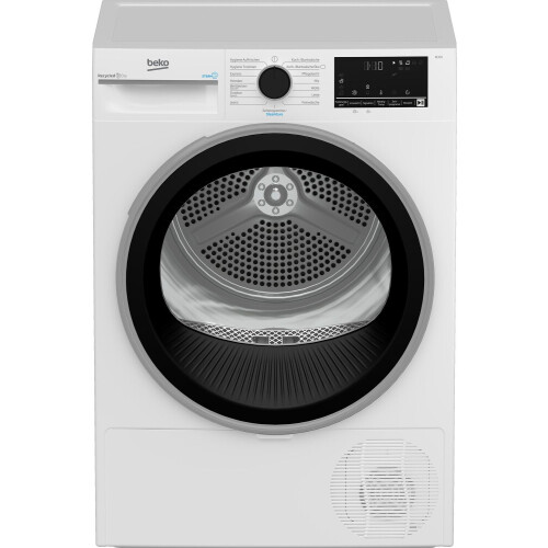BEKO B3T3249S - Warmtepompdroger 9 kg - Aquawave-trommel - Wit