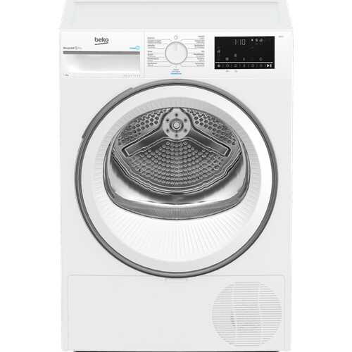 Beko B3t6823w2 - Warmtepompdroger - 8 Kg - 64 Db - Energieklasse D - Wit | Nieuw (outlet) Tweedehands