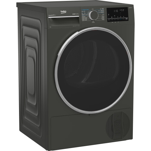 Beko B3t6923m2 - Warmtepompdroger - 9 Kg - 64 Db - Energieklasse D - Zilver | Nieuw (outlet)