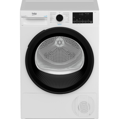 Beko B3to82c9w - Warmtepompdroger - 8 Kg - 64 Db - Energieklasse C - Wit | Nieuw (outlet) Tweedehands