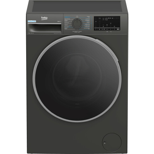 Beko B3WM49410M2 - Voorlader wasmachine - 9 kg - Energieklasse A - Grijs Tweedehands