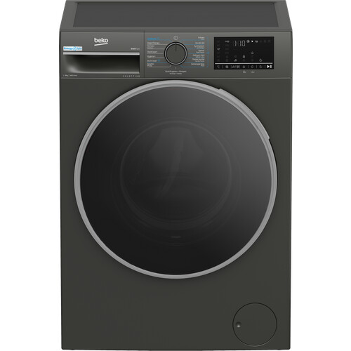 Beko B3wm49410m2 - Wasmachine - 9 Kg - 1400 Tpm - Energieklasse A - Grijs | Nieuw (outlet) Tweedehands