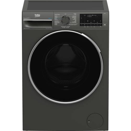 Beko B3wt58410m2 - Wasmachine - 8 Kg - 1400 Tpm - Steamcure - Energieklasse A - Grijs | Nieuw (outlet)