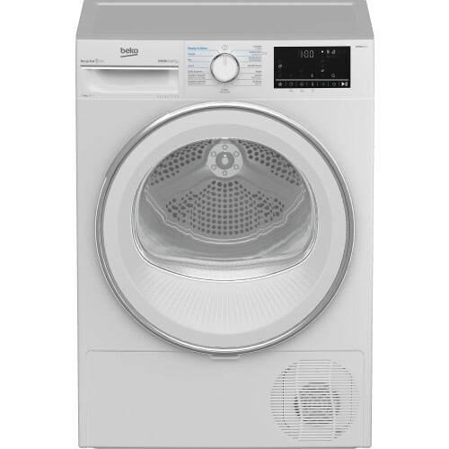 Beko B5T68243W2 - Warmtepomp wasdroger - 8 kg - Wit Tweedehands