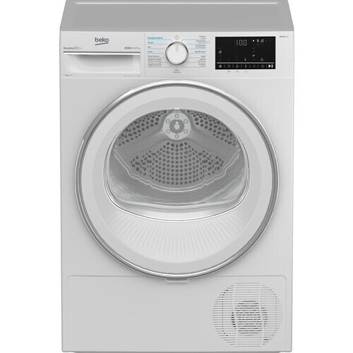 Beko B5t68243w2 - Warmtepompdroger - 8 Kg - Aquawave - 63 Db - Energieklasse C | Nieuw (outlet) Tweedehands
