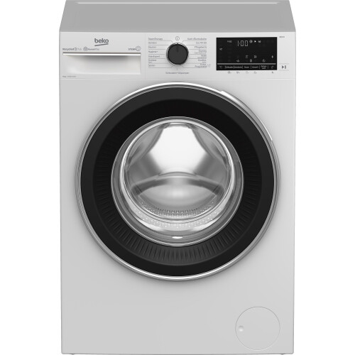 Beko B5WFU58415W - Wasmachine 8kg 1400t - Stoomwassen - Wit Tweedehands