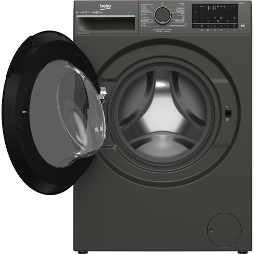 Beko B5wt5104111m - Wasmachine - 10 Kg - 1400 Tpm - Homewhiz - Energieklasse A - Grijs