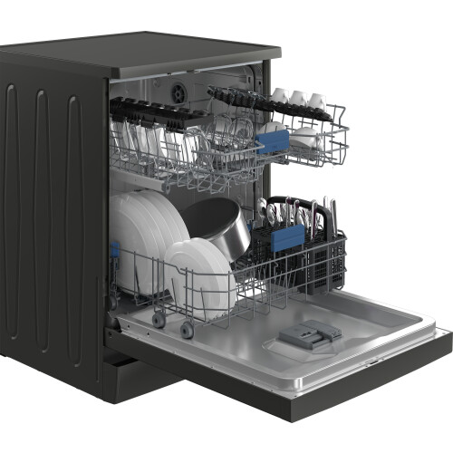 Beko Bdfn26443g - Vrijstaande Vaatwasser - 60 Cm - 14 Couverts - Selfdry - 42 Db - Energieklasse C | Nieuw (outlet)