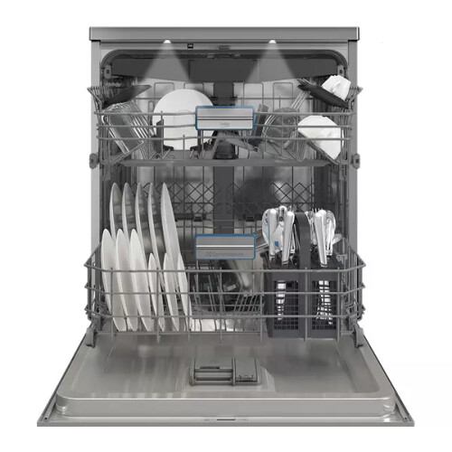 Beko Bdfn36650cx - Vrijstaande Vaatwasser - 60 Cm - 16 Couverts - Cornerintense - 43 Db - Energieklasse B | Nieuw (outlet)