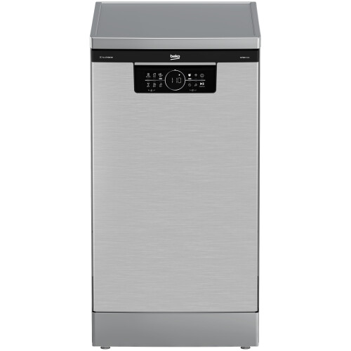 Beko BDFS26046XQ - Vrijstaande smalle vaatwasser - 10 couverts - 6 programma's - Pearl inox Tweedehands