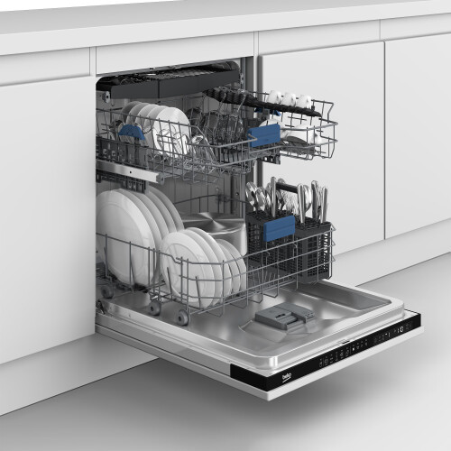 Beko Bdin25323 - Inbouw Vaatwasser - 15 Couverts - Besteklade - 45 Db - Energieklasse D | Nieuw (outlet)