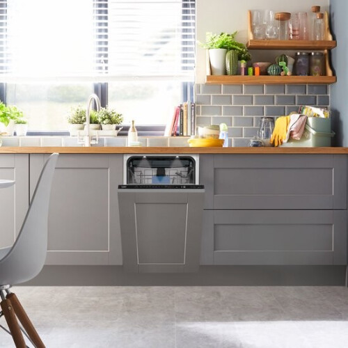 Beko Bdis38040q - Inbouw Smalle Vaatwasser - 45 Cm - 10 Couverts - Aquaintense & Besteklade - 45 Db - Energieklasse C | Nieuw (outlet)