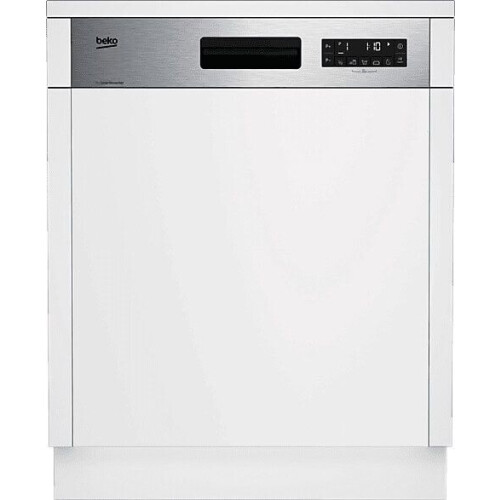 Beko BDSN36451X - Half-geïntegreerde Vaatwasser - 14 couverts - Geluidsniveau 42 dB