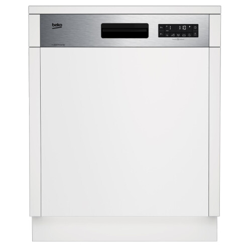 Beko Bdsn36451x Semi-geïntegreerde Half Inbouw Vaatwasser - Selfdry Functie - Traywash™ - Extra Dry - 14 Couverts - 60 Cm | Nieuw (outlet)