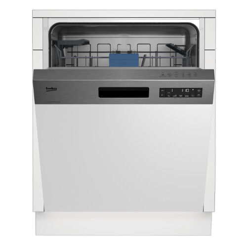Beko Bdsn36451x Semi-geïntegreerde Half Inbouw Vaatwasser - Selfdry Functie - Traywash™ - Extra Dry - 14 Couverts - 60 Cm | Nieuw (outlet)