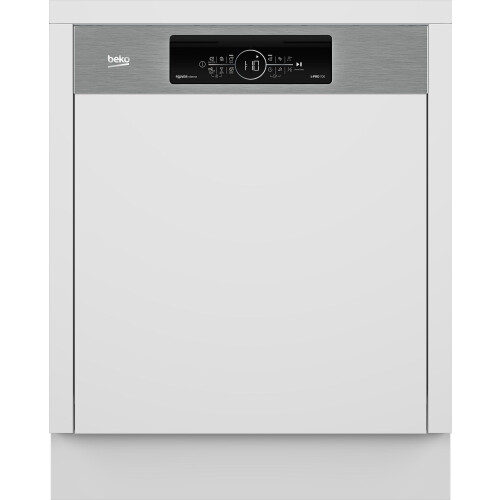 Beko BDSN36541XP - Teilintegrierbare vaatwasser - 15 couvert - PowerIntense-sprayarm - SensorAdapt® - Wit Tweedehands