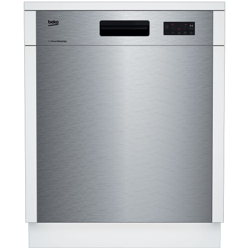 Beko BDUN16440X - Onderbouw Vaatwasser - 14 couverts - RVS