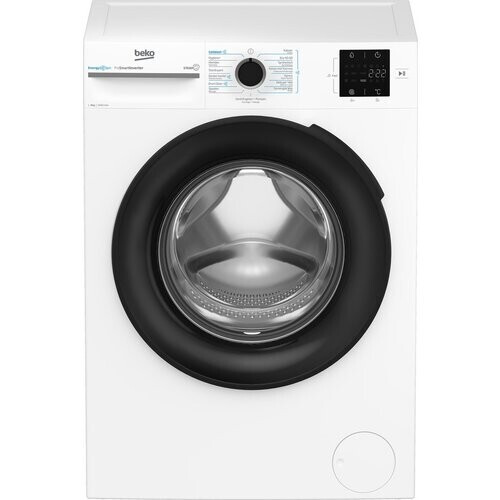 Beko Beko Bm3wft3841w Koolbostelloze Wasmachine - Steamcure - Stainexpert - Korte Programma | 8kg - 1400t | Nieuw (outlet) Tweedehands