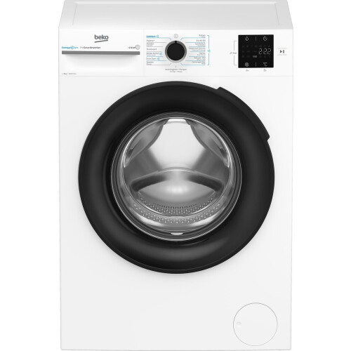 Beko Beko Bm3wft3841w Koolbostelloze Wasmachine - Steamcure - Stainexpert - Korte Programma | 8kg - 1400t | Nieuw (outlet)