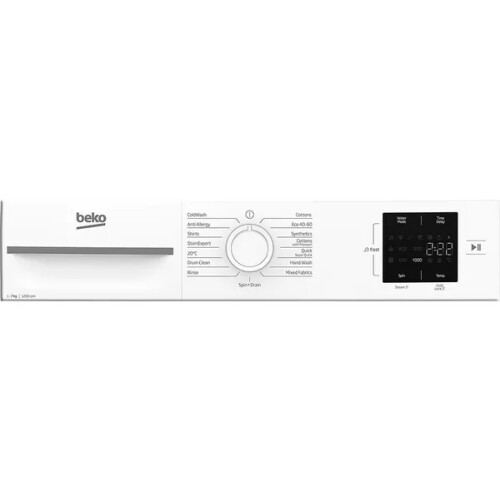 Beko Bm1wt3721w - Wasmachine - 7 Kg - 1200 Tpm - Steamcure - Energieklasse B | Nieuw (outlet)