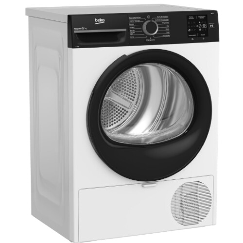 Beko Bm3t37240x - Warmtepompdroger - 7 Kg - 64 Db - Energieklasse C - Wit | Nieuw (outlet)
