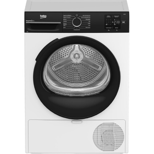 Beko Bm3t37240x - Warmtepompdroger - 7 Kg - 64 Db - Energieklasse C - Wit | Nieuw (outlet) Tweedehands