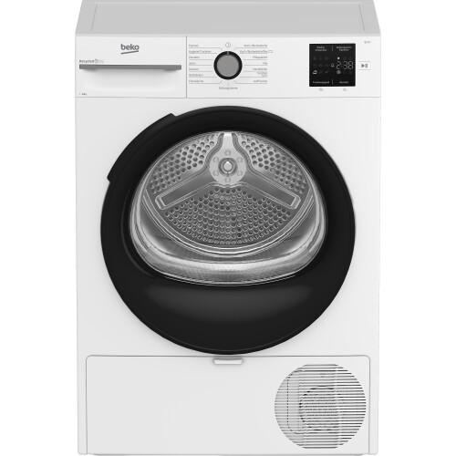 Beko Bm3t38220x - Warmtepompdroger - 8 Kg - 64 Db - Energieklasse D - Wit | Nieuw (outlet)