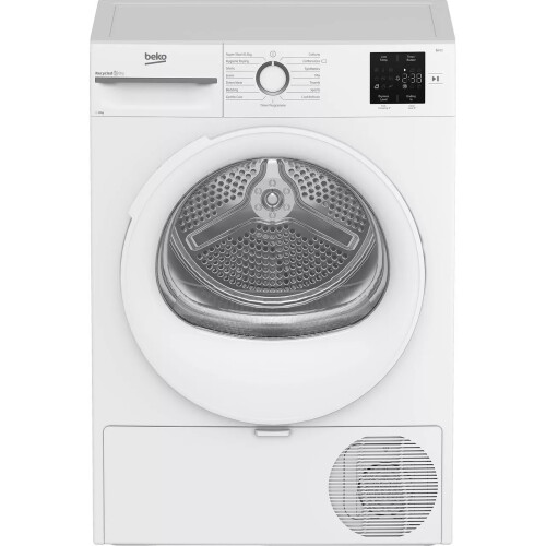 Beko Bm3t3822w - Warmtepompdroger - 8 Kg - 64 Db - Energieklasse A+ | Nieuw (outlet)