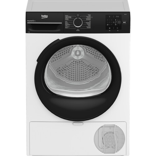 Beko Bm3t3823b - Warmtepompdroger - 8 Kg - 64 Db - Energieklasse D | Nieuw (outlet) Tweedehands