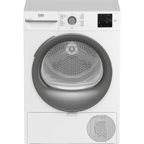 Beko Bm3t3823wmm - Warmtepompdroger - 8 Kg - 64 Db - Energieklasse D | Nieuw (outlet)