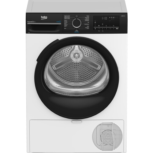Beko Bm3t3824b - Warmtepompdroger - 8 Kg - 64 Db - Energieklasse C - Wit | Nieuw (outlet)