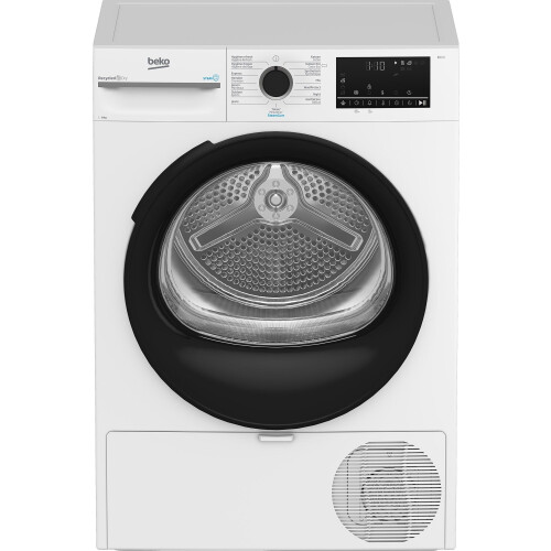 Beko BM3T3824W - Warmtepompdroger - ProSmart™ Inverter Motor - EcoGentle™ - AquaWave®