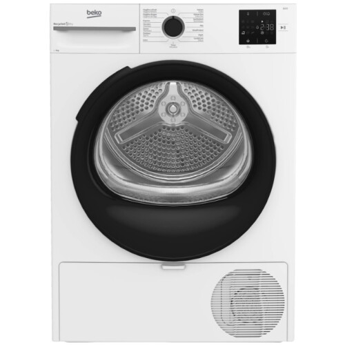 Beko Bm3t3924wmm - Warmtepompdroger - 9 Kg - 64 Db - Energieklasse C - Wit | Nieuw (outlet)