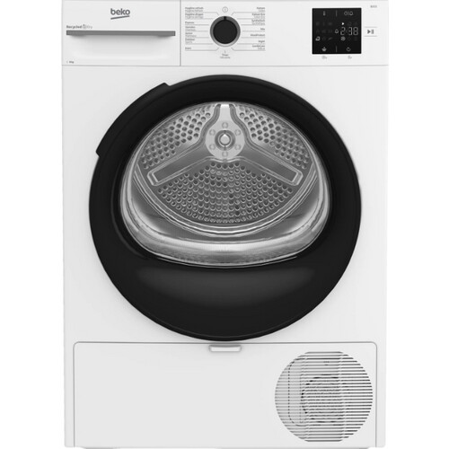 Beko Bm3t3924wmm - Warmtepompdroger - 9 Kg - 64 Db - Energieklasse C - Wit | Nieuw (outlet) Tweedehands