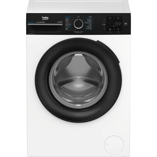 Beko BM3WFT3941B - Wasmachine - 9kg laadvermogen - A energieklasse - StainExpert™ programma - Xpress 14 minuten programma Tweedehands