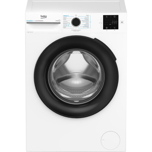 BEKO BM3WFT3941W EnergySpin - Wasmachine Voorlader - 9 kg - 1400 rpm - 75 dB Tweedehands