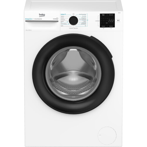 Beko BM3WFU3741X - Wasmachine 7kg 1400T - Energieklasse A - Wit