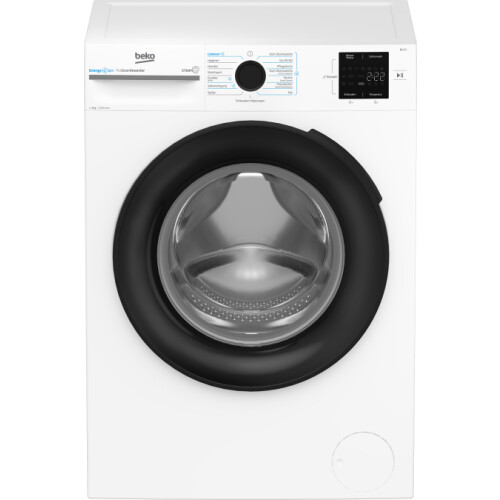 Beko BM3WFU3841x - Wasmachine - 8 kg - 1400 tpm - Energieklasse A - Wit
