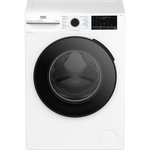 Beko BM3WFU41041A - Wasmachine 10 kg - 1400 tpm - Stoomfunctie - Wit