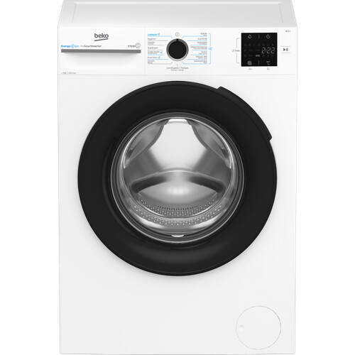 Beko Bm3wfu3741w - Voorlader Wasmachine - 7 Kg - 1400 Tpm - Steamwash & Eco Programma - Energieklasse B - Wit | Nieuw (outlet) Tweedehands