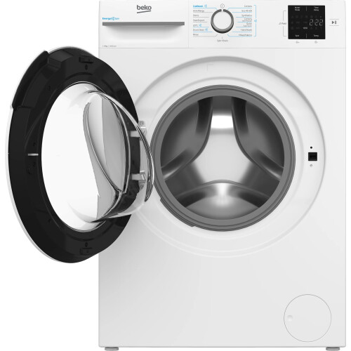 Beko Bmn3wt3841w Wasmachine - 8 Kg - 1400 Tpm - Koolborstelloos - Energieklasse A - Wit | Nieuw (outlet)