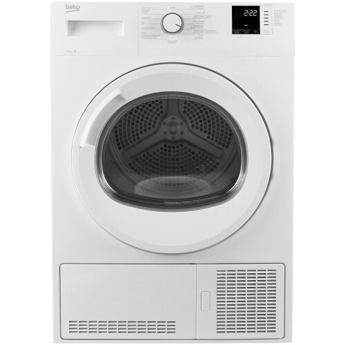 Beko DCU8235BXT - Condensdroger - 8 kg - 15 programma's - digitaal display Tweedehands