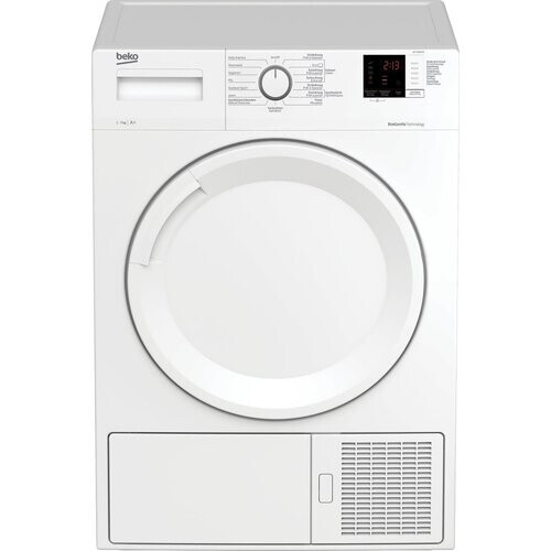 Beko Df7330px0 Warmtepompdroger - Ecogentle™-technologie - Aquawave®-systeem - 15 Programma's | 7kg - Wit | Nieuw (outlet) Tweedehands